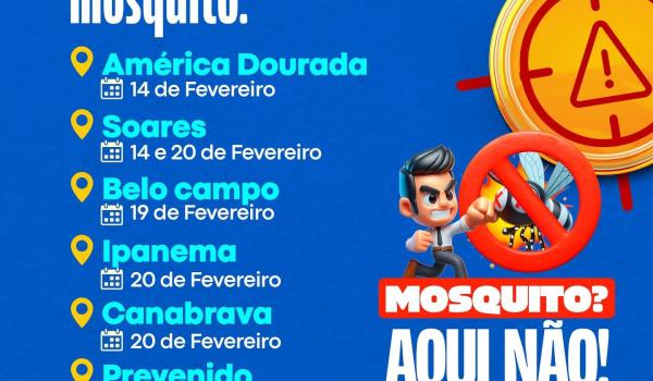 Imagens da Mutirão de combate à dengue!