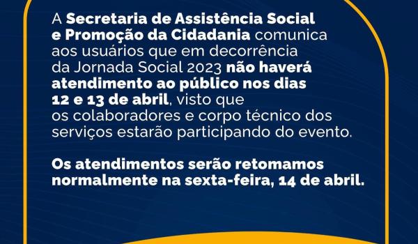 A Jornada Social 2023 está chegando!