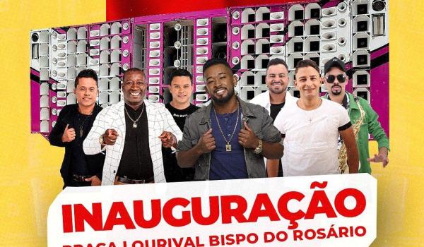 A Prefeitura Municipal de América Dourada, convida a todos para o evento de Inauguração da Praça Lourival Bispo do Rosário no Distrito de Soares