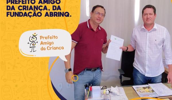América Dourada adere ao Programa Prefeito Amigo da Criança!