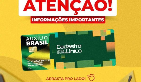 Atenção Beneficiários do Auxilio Brasil!