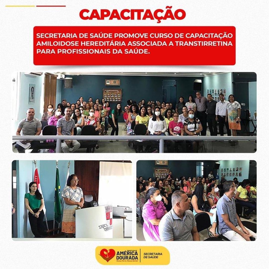 Capacitação de Amiloidose Hereditária Associada a Transtirerretina para os profissionais de saúde da rede municipal.