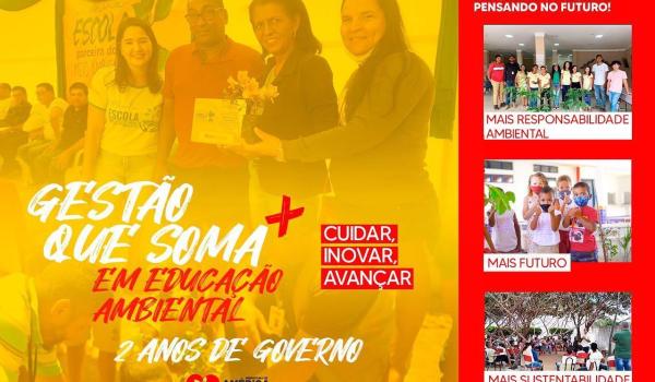 Educação e Meio Ambiente parceria do presente pensando no futuro!...