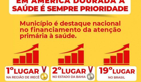 Em América Dourada a saúde é sempre prioridade!