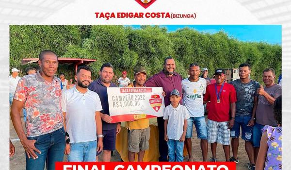 Final do Campeonato Alegrense 2022-homenageou o eterno Edigar Costa, o saudoso Bizunga.