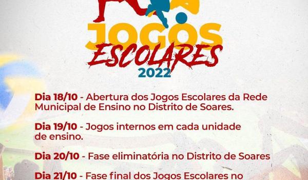 Jogos escolares 2022