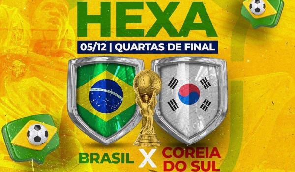 Logo mais tem a Seleção Brasileira pelas quartas de final...