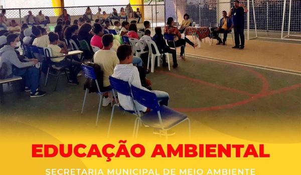 Palestra sobre educação ambiental Palestra sobre educação ambiental