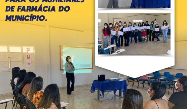 PREFEITURA REALIZA CAPACITAÇÃO PARA ATENDENTES DE FARMÁCIA!