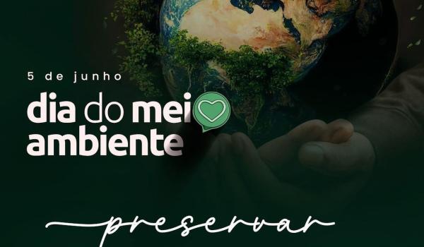 Preserve o meio ambiente