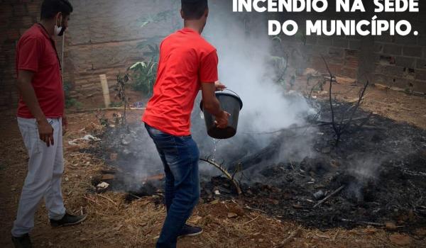 Secretaria de Meio Ambiente realiza intervenção de incêndio na sede...
