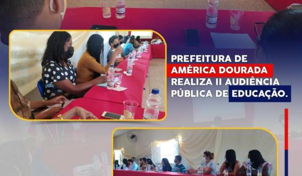 Segunda Audiência Pública de Educação