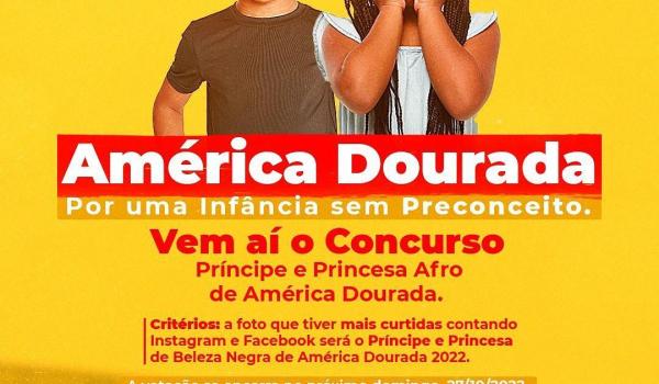 Vem aí o Concurso Príncipe e Princesa Afro de América...